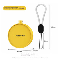 🔥【2 la doar 124 lei】🐦 Repelent ultrasonic portabil pentru păsări | Repelent automat pentru porumbei, potrivit pentru balcoane, grădini și spații exterioare