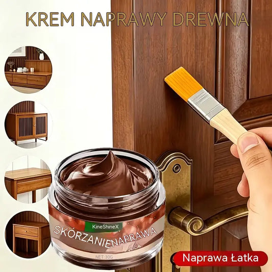 Szybkoschnąca pasta do naprawy drewna | Naprawia uszkodzenia w kilka minut! ✨