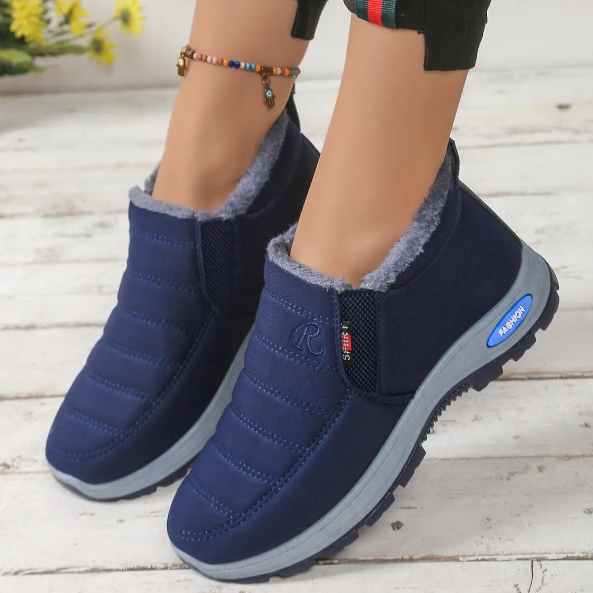 🔥 -50% TYLKO TERAZ! 👢 Ciepłe buty zimowe unisex 35–48 | Pluszowe ocieplenie + antypoślizgowa podeszwa ❄️