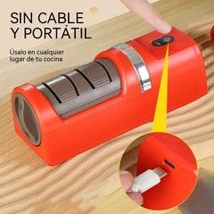 ⏳40% reducere! 🔪 Ascuțitor de cuțite electric multifuncțional fără fir, reîncărcabil ✨