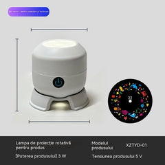 🌈💡【Cumpărați 1 obțineți 1 gratuit】🔥Best-seller 【Reducere de 50%】🌊Proiector LED rotativ dinamic