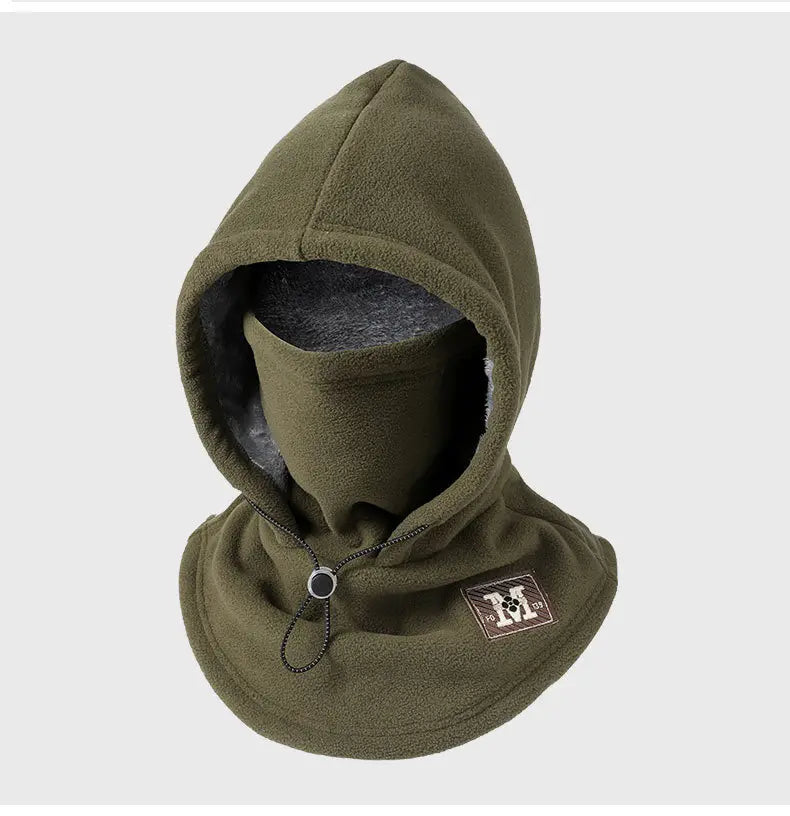 🚴 Tylko 109 zł  | 🧢 Ciepła Czapka 3w1 z Polarem ❄️ Ochrona przed Zimnem i Wiatrem na Jesień i Zimę
