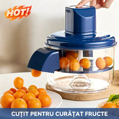 🍇Aparat electric inteligent multifuncțional pentru curățat coaja / decojit fructe și legume